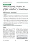 Premature Greying of Hair Among the Population of King Faisal University in Al-Ahasa, Saudi Arabia: An Epidemiological Study