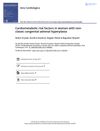 Cardiometabolic Risk Factors in Women with Non-Classic Congenital Adrenal Hyperplasia
