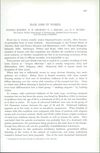 Hair Loss in Women: A Study at Sheffield Royal Infirmary (1959-1966)