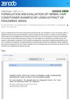 Formulation And Evaluation Of Herbal Hair Conditioner Shampoo Using Extract Of Fenugreek Seeds