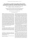 Chrysanthemum Zawadskii Extract Induces Hair Growth by Stimulating the Proliferation and Differentiation of Hair Matrix
