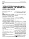 The Laboratory in the Multidisciplinary Diagnosis of Differences or Disorders of Sex Development (DSD)