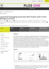 Liposomal Packaging Generates Wnt Protein with In Vivo Biological Activity