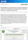 Management of Ekakustha (Plaque Psoriasis) Through Integrated Shodhana and Shamana Chikitsa: A Single Case Study