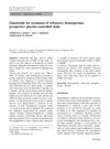 Finasteride for Treatment of Refractory Hemospermia: Prospective Placebo-Controlled Study