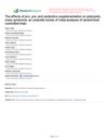 The Effects of Probiotics, Prebiotics, and Synbiotics Supplementation on Polycystic Ovary Syndrome: An Umbrella Review of Meta-Analyses of Randomized Controlled Trials