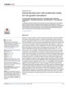 Dental Derived Stem Cell Conditioned Media for Hair Growth Stimulation