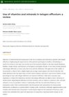 Use of Vitamins and Minerals in Telogen Effluvium: A Review