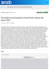 Formulation and Evaluation of Dual Action Herbal Hair Serum Elixir