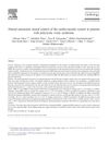 Altered Autonomic Neural Control of the Cardiovascular System in Patients with Polycystic Ovary Syndrome
