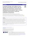 Combined Therapy with Adipose Tissue-Derived Mesenchymal Stromal Cells and Meglumine Antimoniate Controls Lesion Development and Parasite Load in Murine Cutaneous Leishmaniasis Caused by Leishmania Amazonensis