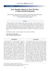 Toxic Hepatitis Induced by Shou-Wu-Pian, a Chinese Herbal Preparation