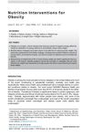 Nutrition Interventions for Obesity