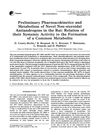 Preliminary Pharmacokinetics and Metabolism of Novel Non-Steroidal Antiandrogens in the Rat: Relation of Their Systemic Activity to the Formation of a Common Metabolite