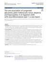 The Rare Association of Congenital Glaucoma, Giant Melanocytic Nevus, Alopecia, and Hypospadias in an Egyptian Child With Neurofibromatosis Type 1: A Case Report