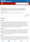 Androphenotypic Features in Patients with Coronary Artery Disease