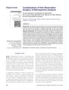Complications of Hair Restoration Surgery: A Retrospective Analysis