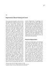 Regeneration, Wound Healing, and Cancer