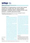 Feasibility of Implementing Current Best Clinical Practice for People Using Anabolic Androgenic Steroids Within a Swiss Primary Care Practice: A Quality Assurance Study
