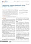 Diagnosis and Treatment of Polycystic Ovarian Syndrome: An Update
