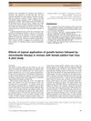 Effects of Topical Application of Growth Factors Followed by Microneedle Therapy in Women with Female Pattern Hair Loss: A Pilot Study