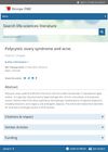 Polycystic Ovary Syndrome and Acne