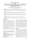 Dual Transposition Flaps for the Reconstruction of Large Scalp Defects