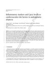 Inflammatory Markers and Lp(a) Levels as Cardiovascular Risk Factors in Androgenetic Alopecia
