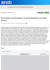 Formulation And Evaluation Of Herbal Shampoo From Bael Extract