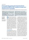 Prolonged Drug-Induced Hypersensitivity Syndrome/DRESS With Alopecia Areata and Autoimmune Thyroiditis