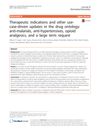 Therapeutic Indications and Use-Case-Driven Updates in the Drug Ontology: Anti-Malarials, Anti-Hypertensives, Opioid Analgesics, and a Large Term Request