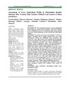 Assessment of Liver Antioxidant Profile in Plasmodium Berghei Infected Mice Treated with Curative Ethanol Leaf Extract of Musa Paradisiaca