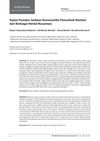 Literature Review: Hair Growth Cosmeceutical Preparations from Various Nusantara Herbs