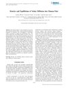 Kinetics and Equilibrium of Solute Diffusion into Human Hair