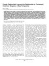 Female Pattern Hair Loss and Its Relationship to Permanent/Cicatricial Alopecia: A New Perspective