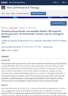 Tremella Polysaccharide Microneedles Loaded With Magnetic Dental Pulp Stem Cell Intracellular Vesicles Used For Androgenic Alopecia