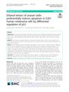 Ethanol Extract of Asiasari Radix Preferentially Induces Apoptosis in G361 Human Melanoma Cells by Differential Regulation of p53