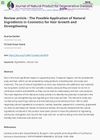Review Article: The Possible Application of Natural Ingredients in Cosmetics for Hair Growth and Strengthening