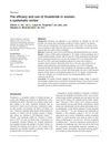 The Efficacy and Use of Finasteride in Women: A Systematic Review