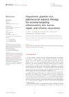 Hypothesis: Platelet-Rich Plasma as an Adjunct Therapy for Eczema Targeting Inflammation, Skin Barrier Repair, and Chronic Recurrence