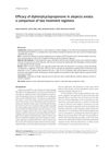 Efficacy of Diphenylcyclopropenone in Alopecia Areata: A Comparison of Two Treatment Regimens
