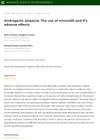 Androgenetic Alopecia: The Use of Minoxidil and Its Adverse Effects