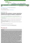 Polycystic Ovary Syndrome: A Common Reproductive Syndrome with Long-Term Metabolic Consequences