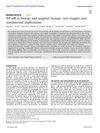 NF-κB in Biology and Targeted Therapy: New Insights and Translational Implications