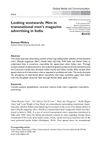 Looking Westwards: Men in Transnational Men's Magazine Advertising in India