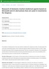 Research of Domestic Market Medicinal Agents Based on Minoxidil and Its Derivatives Used in Treatments for Alopecia