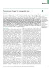 Testosterone Therapy for Transgender Men: Effects and Safety