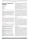 Hair Loss in Infancy and Childhood