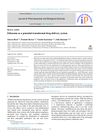 Ethosome as a Potential Transdermal Drug Delivery System