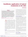 Emollients: Application of Topical Treatments to the Skin